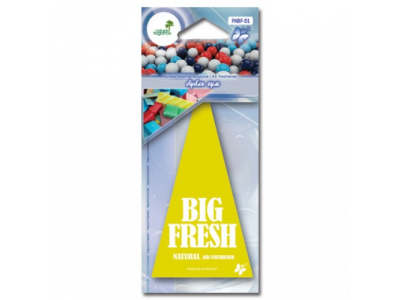 Ароматизатор воздуха подвесной BIG FRESH Бубль гум от FKVJP Ароматизатор воздуха подвесной BIG FRESH Бубль гум