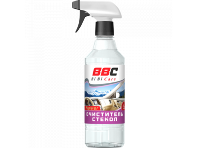 Очиститель стекол BiBiCare Flower (цветочный) с триггером 550мл от LAVR Очиститель стекол BiBiCare Flower (цветочный) с триггером 550мл