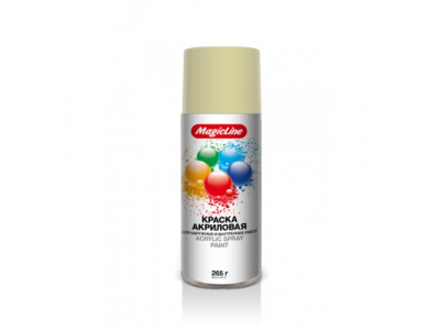 Краска кремово-белая (265г) RAL 9001, 040 MagicLine от MAGICLINE Краска кремово-белая (265г) RAL 9001, 040 MagicLine