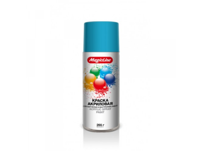 Краска светло-голубая (265г) RAL 5015, 320 MagicLine от MAGICLINE Краска светло-голубая (265г) RAL 5015, 320 MagicLine