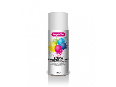 Краска белая флюорисцентная (265г), 1100 MagicLine от MAGICLINE Краска белая флюорисцентная (265г), 1100 MagicLine