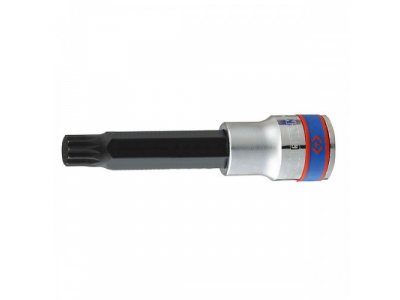 Насадка (бита) торцевая 1/2", SPLINE, M08, L = 80 мм, KING TONY