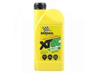 Масло моторное синтетика 0W-20 1 л.XTEC V от Bardahl Масло моторное синтетика 0W-20 1 л.XTEC V