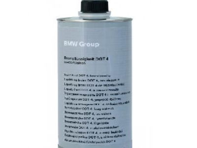 BMW BRAKE FLUID DOT4 (1л) тормозная жидкость от BMW BMW BRAKE FLUID DOT4 (1л) тормозная жидкость