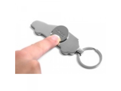Металлический брелок Skoda Fabia Metall Keyring with chip от VAG Металлический брелок Skoda Fabia Metall Keyring with chip