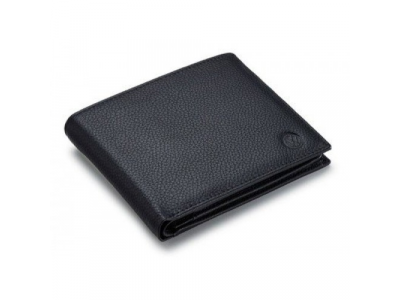 Кожаный кошелек унисекс Volkswagen Unisex Leather Wallet, Black от VAG Кожаный кошелек унисекс Volkswagen Unisex Leather Wallet, Black