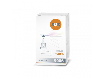 Автолампа галогенная SVS HB4 12V 55W P22d Standard +30%